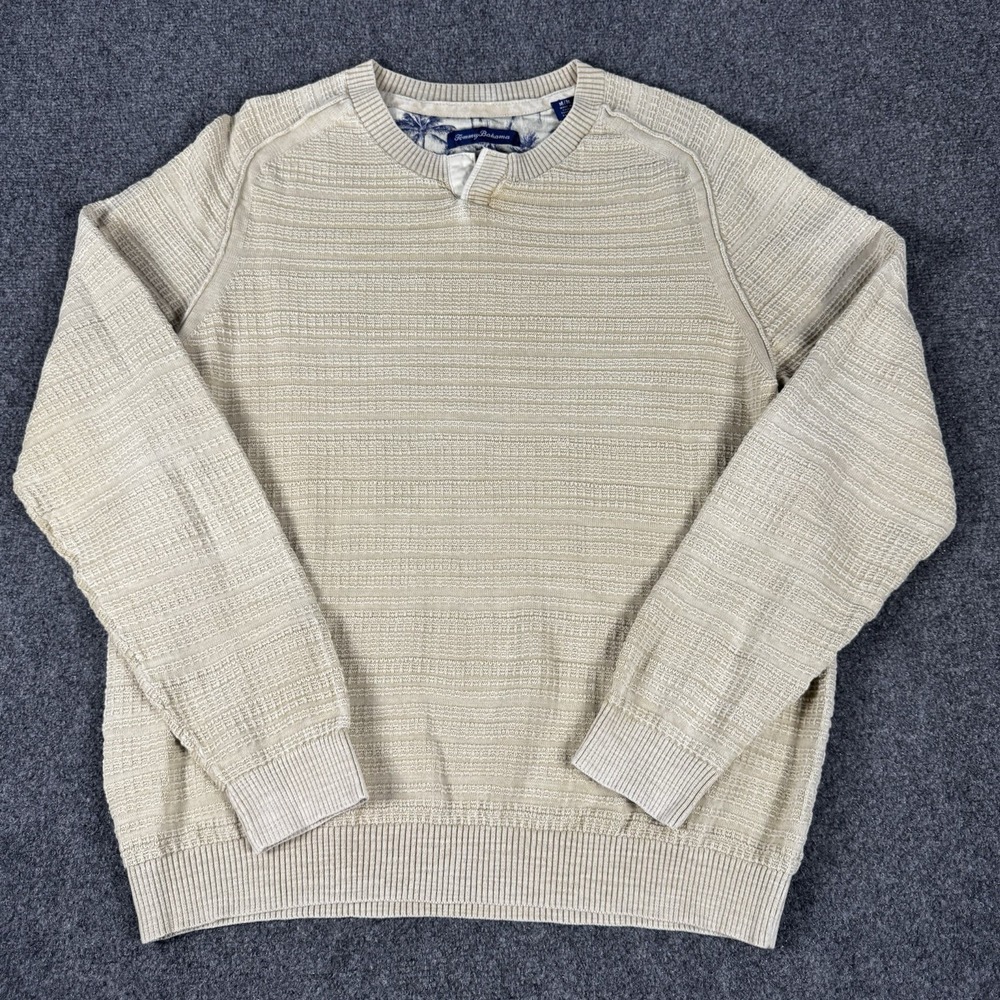 Tommy Bahama Men's Saltwater Textured Abaco Sweatshirt M